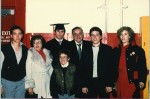 The Burhop family at Ed's High School graduation