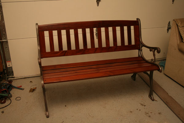Finished Bench